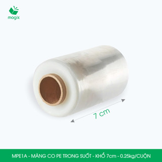 Mpe1a - 尺寸 7cm - 0.25kg - 1 卷透明 PE 收縮膜 - PE 包裝膜卷,包裝膜