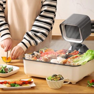 便攜式餐桌可伸縮煙霧提取器,用於燒烤火鍋 110-220V