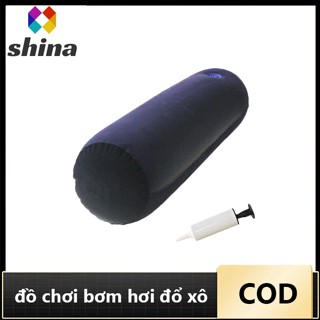 Shina 充氣枕頭可水洗多功能便攜式孔情侶睡枕