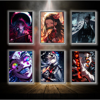 Demon Kimetsu No yaiba 變色 3D led 燈 - 用於桌面裝飾的 ANIME 3D led 燈,