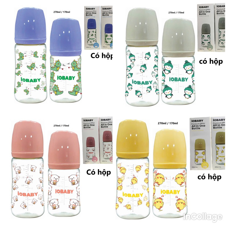 IO baby PPSU 優質寬頸奶瓶 170/270ml