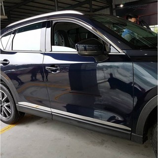 適用於 cx5 2017 至 2025 汽車的鍍鉻側支架模型,標準膠汽車