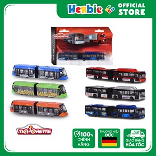 [選擇模型] MAJORETTE Transporter MAN 的城市巴士模型車玩具和電車 212053303 - 草