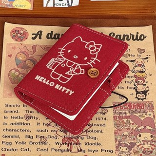 可愛的 Hello Kitty 筆記本、織物、M5 號、可更換紙、筆記本的筆記本。 筆記本筆記本筆記本