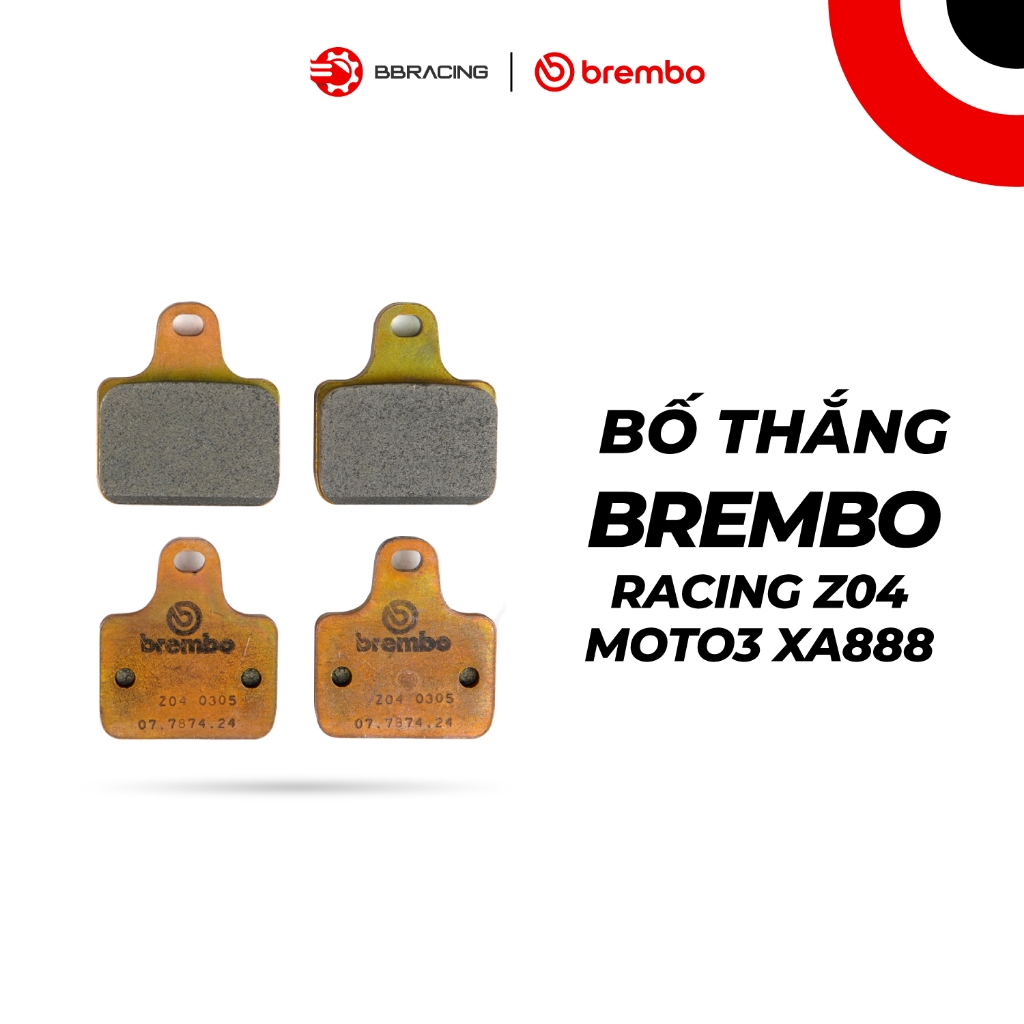 爸爸贏 Brembo Racing Z04 豬 Brembo Moto 3 XA88810/XA88811
