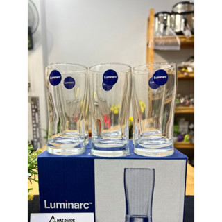 6 件套高玻璃杯,用於用椰奶和 Arcoroc 冰酸奶製作紅咖啡(Luminarc 品牌)容量 240 毫升