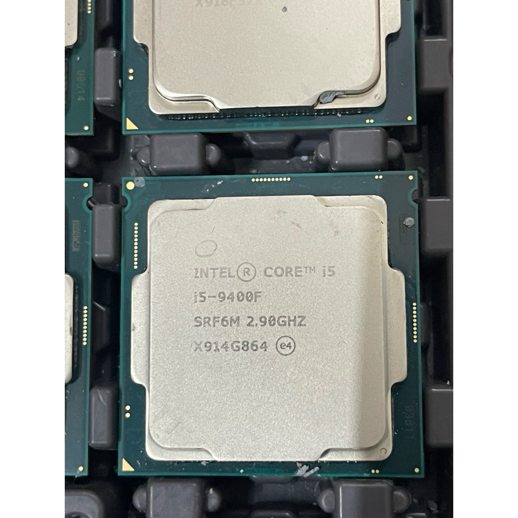 CPU-處理器I5 9400f、I5 9400、i5 9500、i5 9500t運行主h310、b360...拆貨