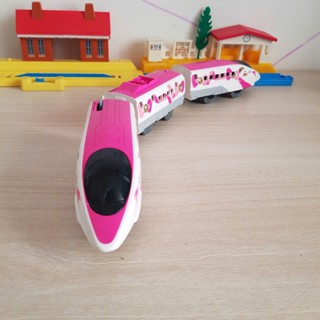 Takara Tomy Plarail S-18 Hello Kitty 新幹線火車玩具模型