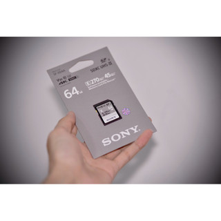 索尼 64GB SDXC 存儲卡 270MB/45MB/S (SF- E64A/T ET4) - 正品全新