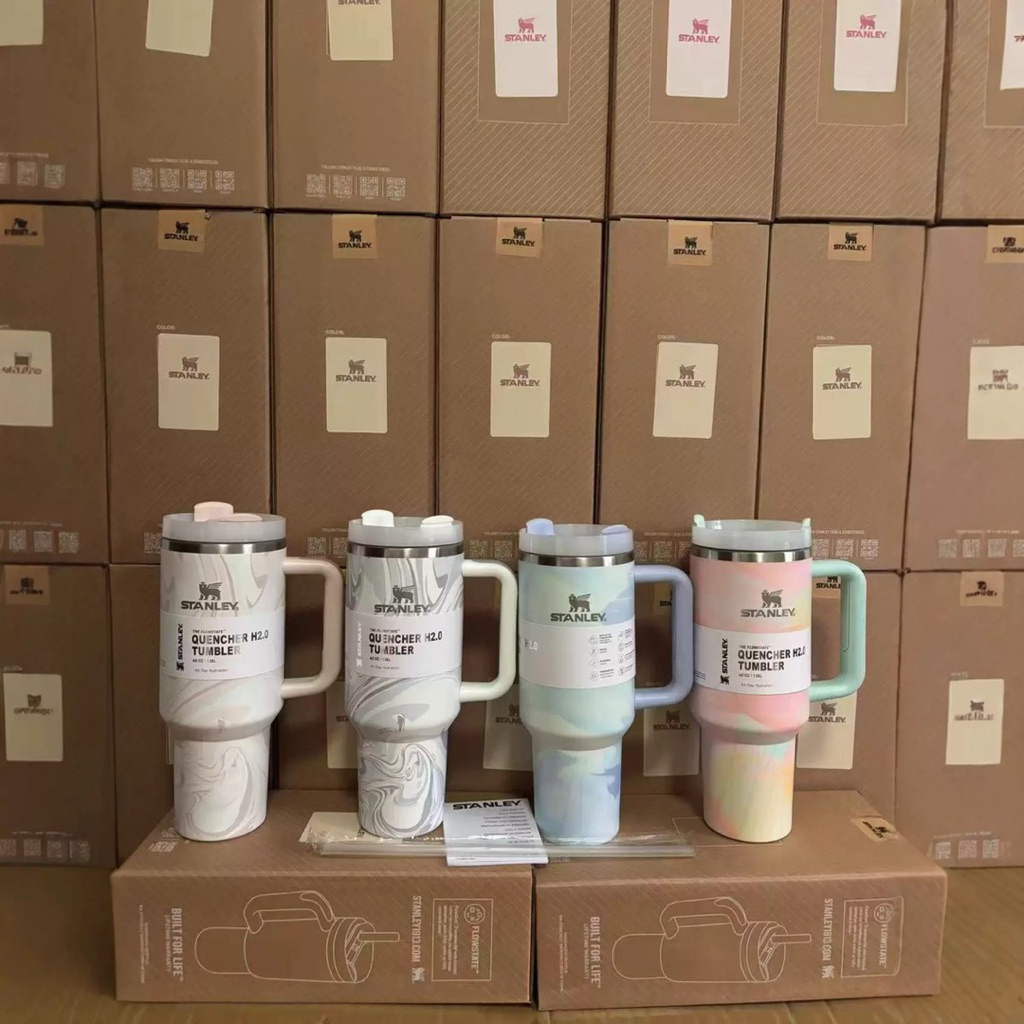 Stanley Quencher Stanley 保溫瓶 40 盎司 1.2 升辦公室時尚