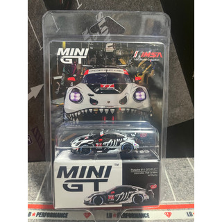 MINI GT 1143 Porsche 911 GT3 R #77AO Racing(化骨龍)吊卡版