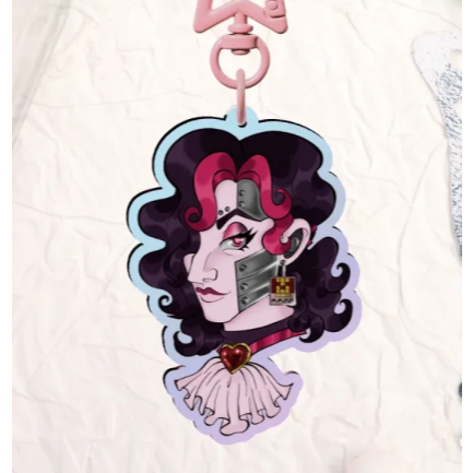 Mettaton 彩虹吊飾
