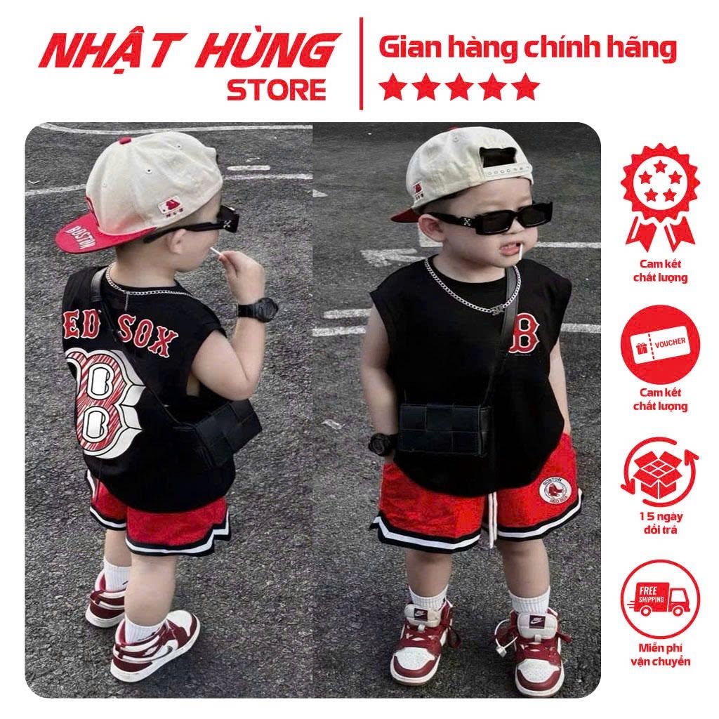 RED B RED 男孩緊身衣,Nhat Hung 品牌兒童彈力套裝,尺寸 10-63 公斤 - NH174