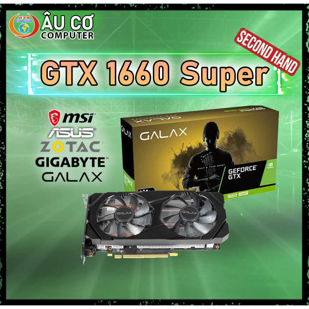 [舊] VGA GTX 1660s 6GB 顯卡 1660 Super 6G MSI - 華碩 - 技嘉 - 華擎 -