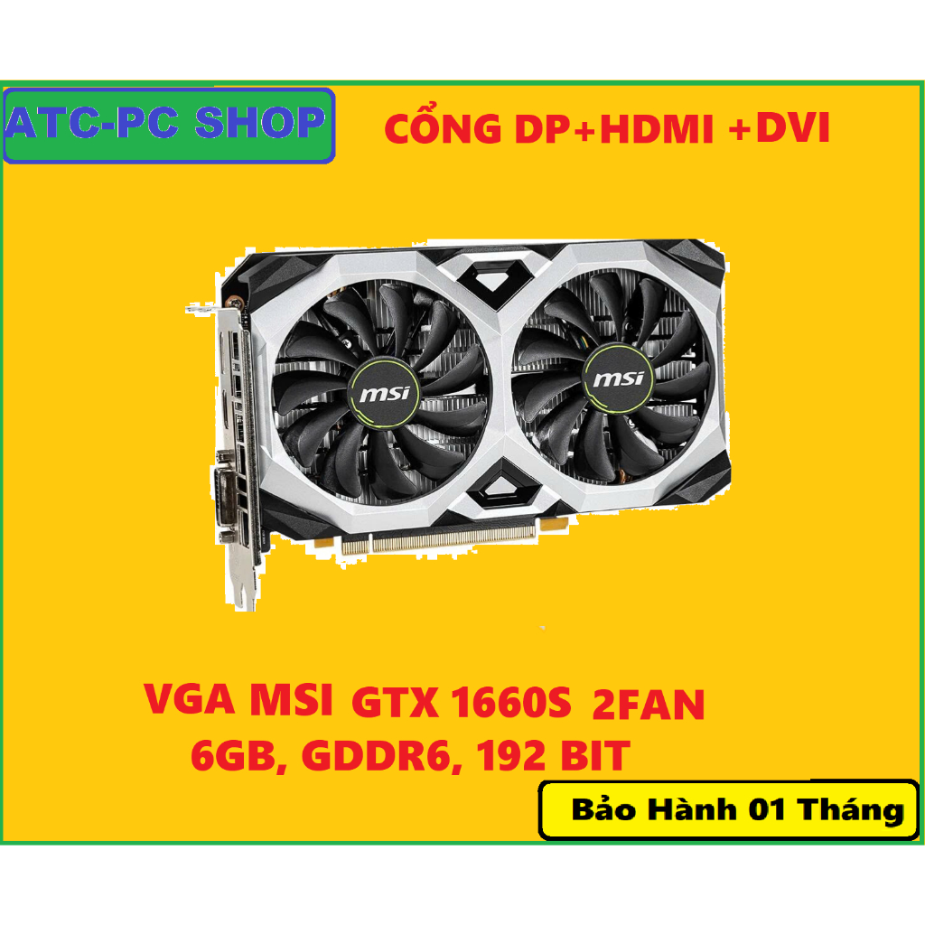 舊 VGA GTX 1660S、1660TI 6GB 品牌微星、華碩