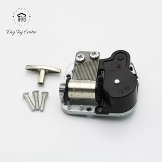 配件:用於木屋模型的專業發條“空氣牆”音樂盒,DIY 木製娃娃屋