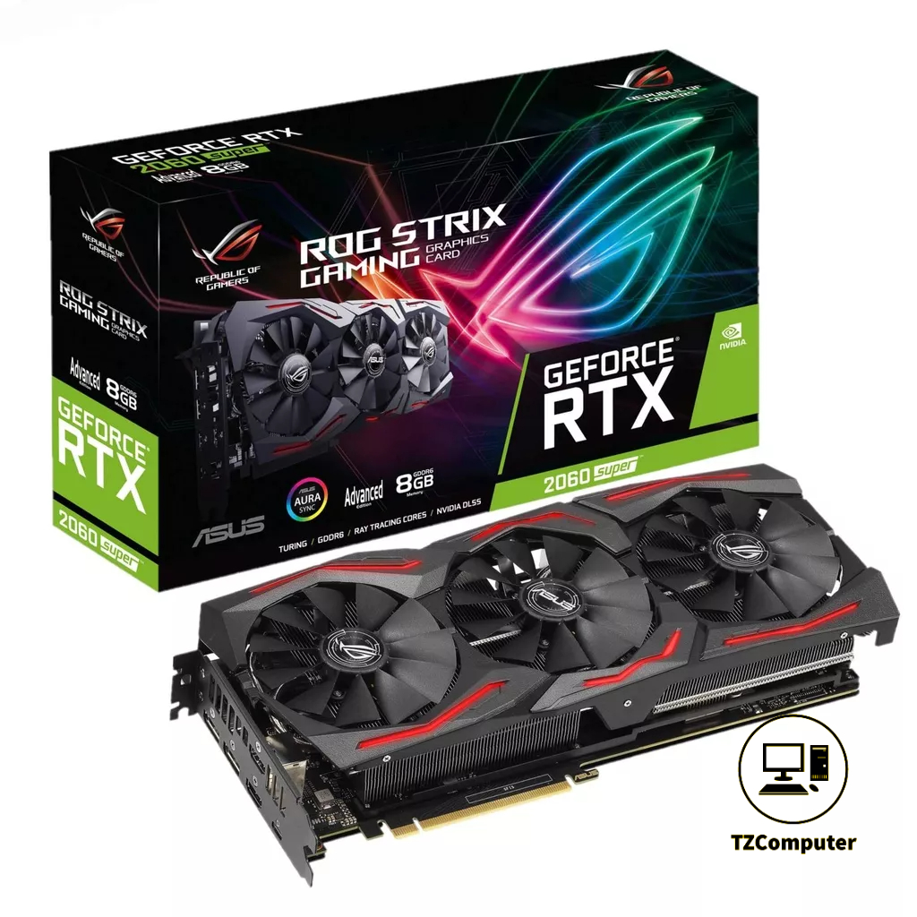 華碩 ROG STRIX RTX 2060 SUPER EVO OC 版 8GB 舊 Gdr6 顯卡使用