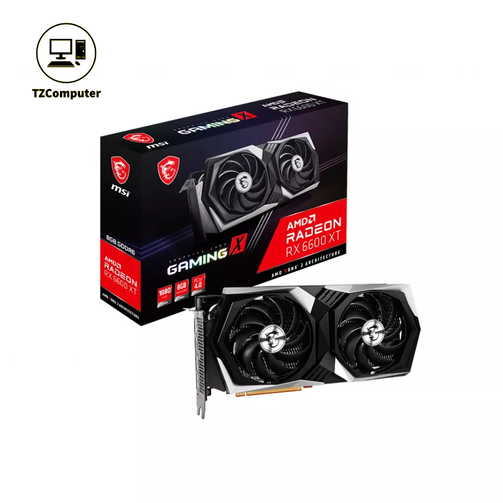 Vga MSI Radeon RX 6600 XT GAMING X 8GB OC DDR6 像新的顯卡一樣