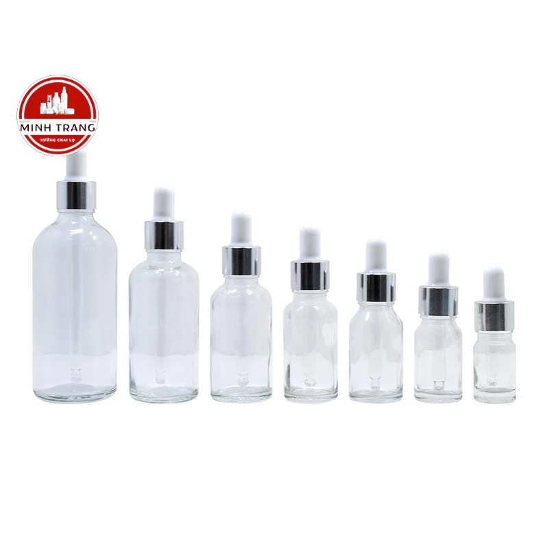 玻璃瓶 🍄 化妝品滴管瓶 5ml 10ml 15ml 20ml 30ml 50ml 100ml 精油容器