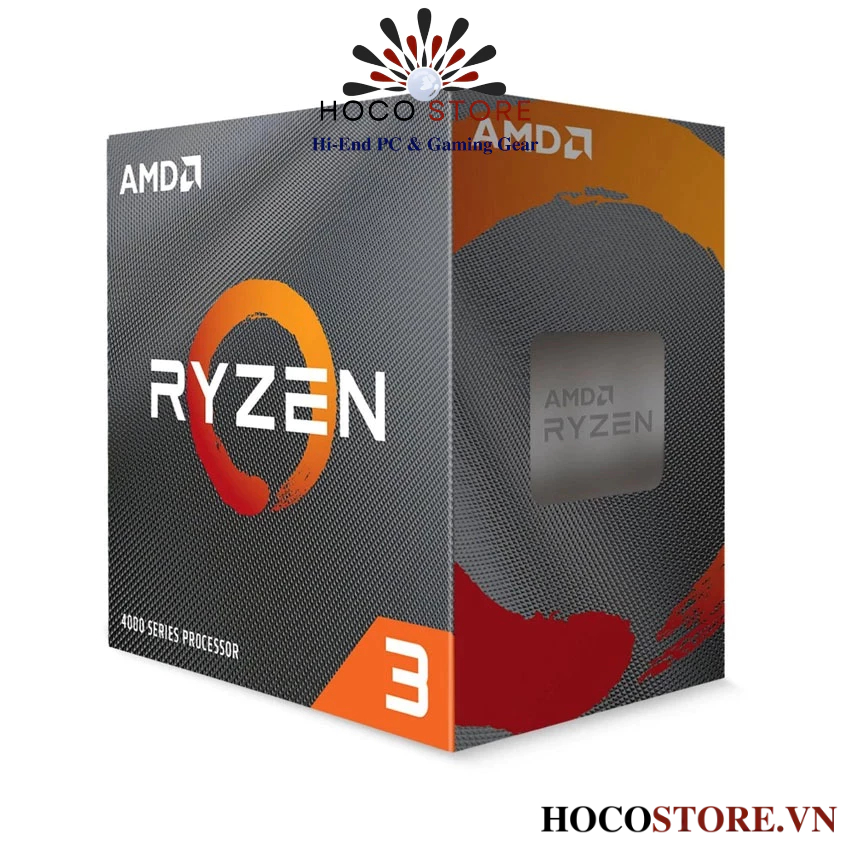 Amd RYZEN 3 3300X(3.8GHz 高達 4.3GHz、AM4、4 核 8 線程)正品盒 - HOCO S