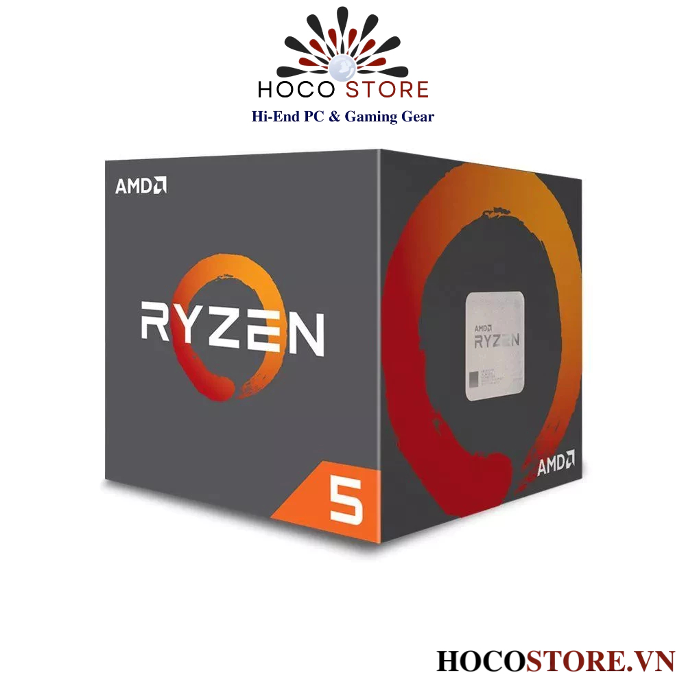 Amd 銳龍 5 2600X / 6 核 12 螺紋 / Sk Am4 - HOCO STORE PC