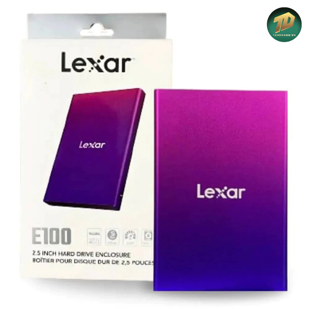 Lexar E100 (LPAE100-RNBNG) - 2.5" Sata III USB 3.2 Gen1 SSD