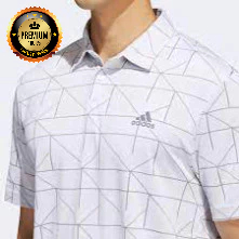 (正品) 男士 POLO JACQUARD 襯衫 - ADIDAS - 白色 - HA6116