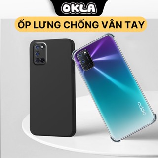 Oppo A52 / A92 手機殼清晰、黑色、防震、相機保護