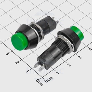 PBS-11A 12mm 2 針綠色固定按鈕